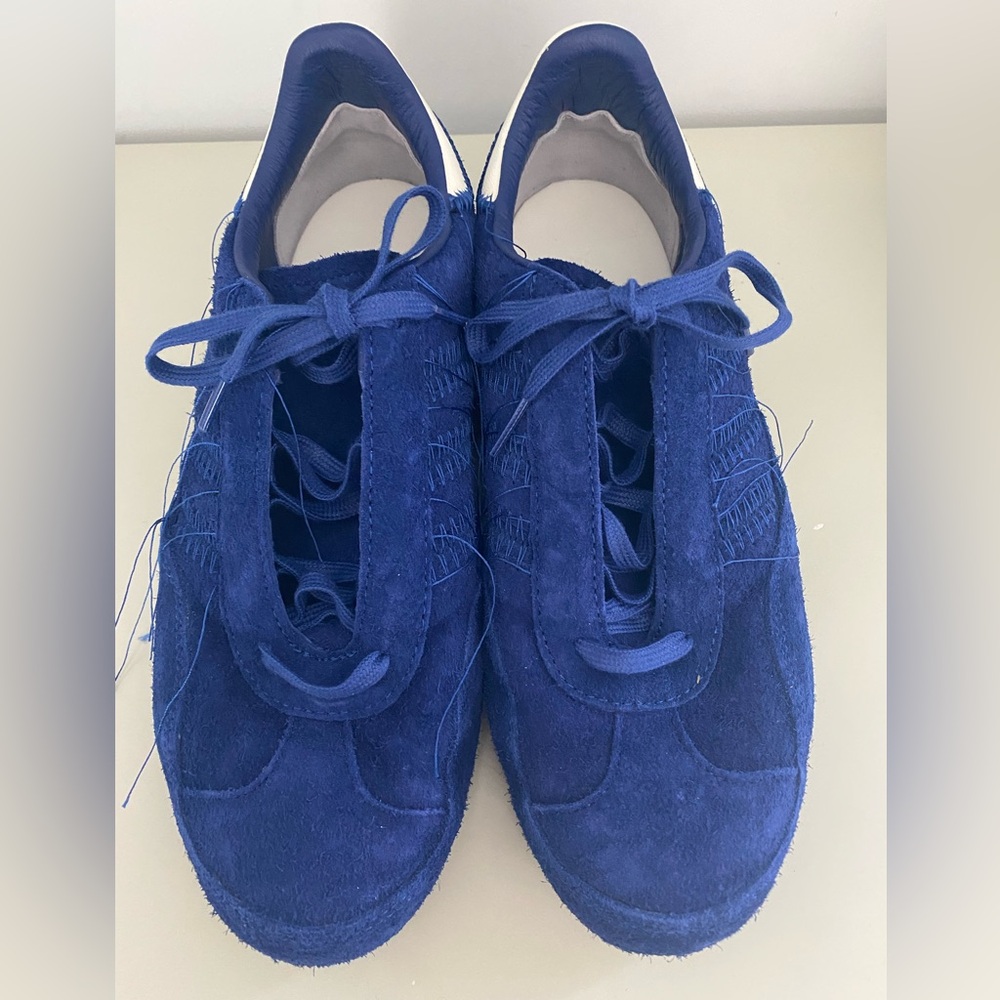 Adidas Y-3 Gazelle Blue Suede Unity Ink Men’s Sneakers, Sz 8 Yohji Yamamoto